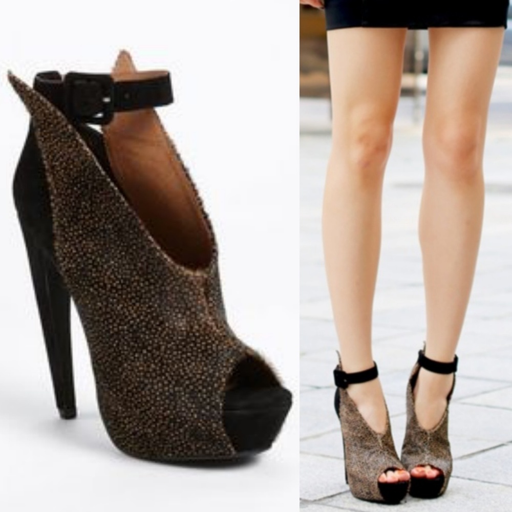 Jeffrey Campbell "Drucilla" winged platform heels